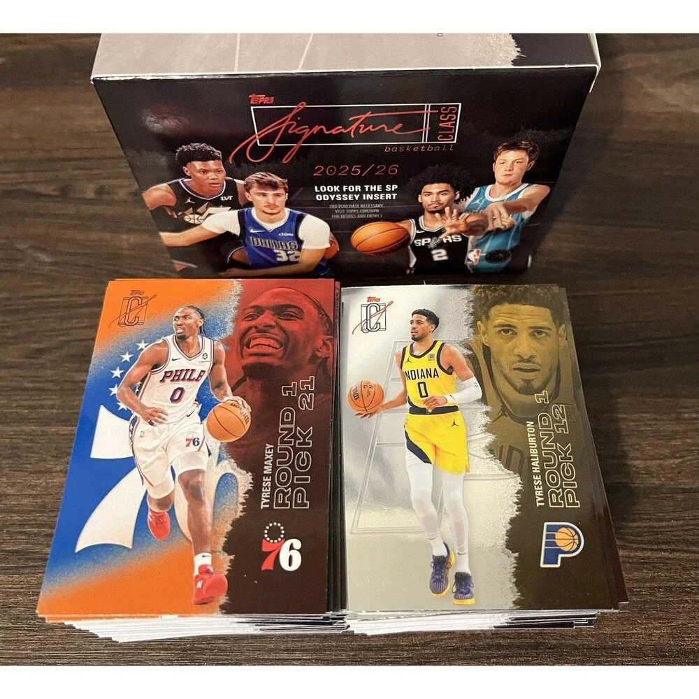 2025-26 Topps Signature Lot Of 130 Cards